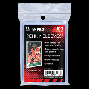 100 Ultra Pro Penny Sleeves