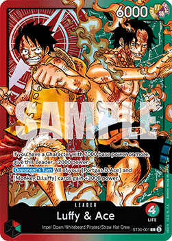 Luffy & Ace (ST30-001) (V.1)