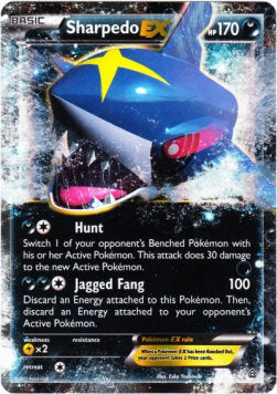 Sharpedo EX - Primal Clash (Ultra Rare) [PRC-91]
