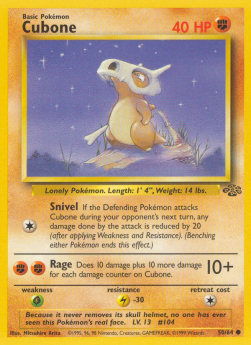 Cubone - Jungle (Common) [JU-50]