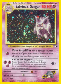 Sabrina's Gengar - Gym Heroes (Holo Rare) [GH-14]