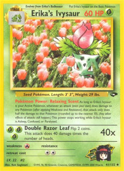 Erika's Ivysaur - Gym Challenge (Uncommon) [GC-41]