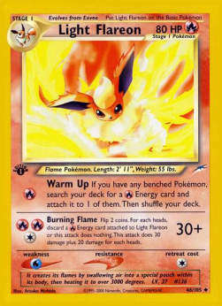 Light Flareon - Neo Destiny (Uncommon) [NDE-46]