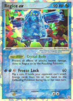 Regice ex - EX Hidden Legends (Ultra Rare) [HL-97]