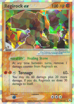 Regirock ex - EX Hidden Legends (Ultra Rare) [HL-98]