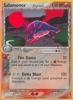 Salamence δ Delta Species - EX Delta Species (Holo Rare) [DS-14]