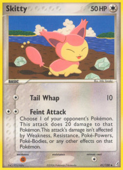 Skitty - EX Crystal Guardians (Uncommon) [CG-41]