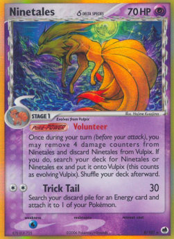 Ninetales δ Delta Species - EX Dragon Frontiers (Holo Rare) [DF-8]