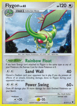 Flygon Lv.65 - Rising Rivals (Holo Rare) [RR-5]