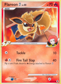 Flareon  Lv.55 - Rising Rivals (Common) [RR-60]