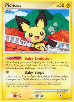 Pichu Lv.9 - Arceus (Rare) [AR-25]
