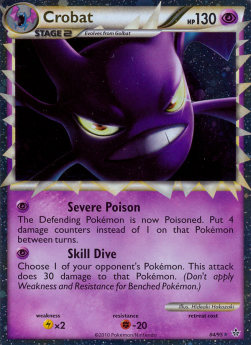 Crobat - Unleashed (Ultra Rare) [UL-84]