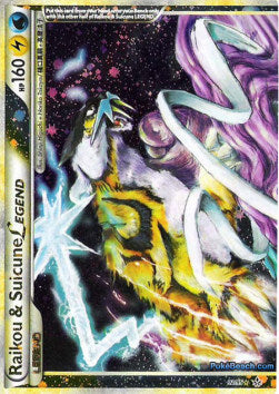 Raikou & Suicune LEGEND - Unleashed (Ultra Rare) [UL-92]