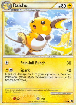 Raichu - Undaunted (Uncommon) [UD-33]