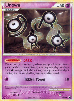 Unown - Undaunted (Uncommon) [UD-40]