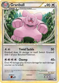 Granbull - Call of Legends (Rare) [CL-26]