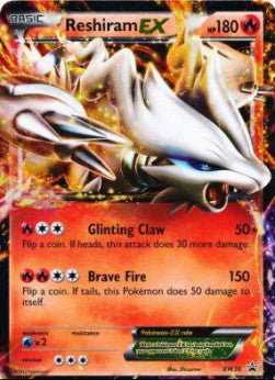 Reshiram EX - BW Black Star Promos (Promo) [BW-36]