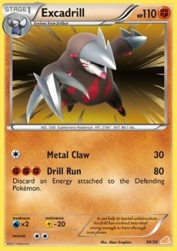 Excadrill - BW Trainer Kit (Fixed) [TK5-30E]