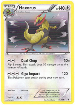 Haxorus - Noble Victories (Holo Rare) [NVI-88]