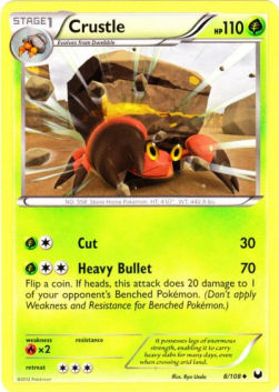Crustle - Dark Explorers (Uncommon) [DEX-8]