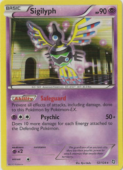 Sigilyph - Dragons Exalted (Holo Rare) [DRX-52]