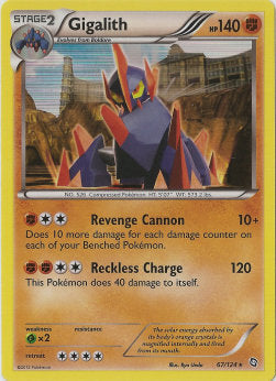 Gigalith - Dragons Exalted (Holo Rare) [DRX-67]