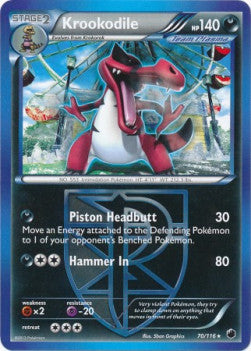 Krookodile - Plasma Freeze (Rare) [PLF-70]