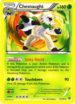 Chesnaught - XY (Holo Rare) [XY-14]