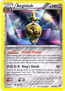 Aegislash - XY (Holo Rare) [XY-86]