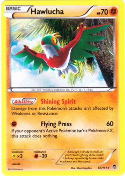 Hawlucha - Furious Fists (Holo Rare) [FFI-63]