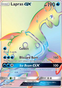 Lapras GX - Sun & Moon (Secret Rare) [SUM-151]