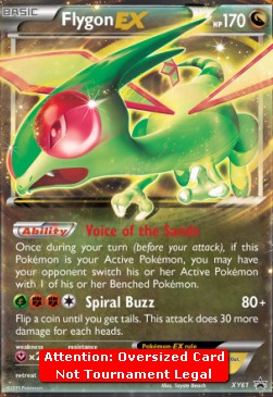 Flygon EX - XY Black Star Promos (Oversized) [XYPR-61]