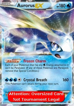 Aurorus EX - XY Black Star Promos (Oversized) [XYPR-102]