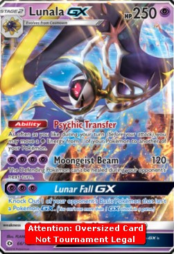 Lunala GX - Sun & Moon (Oversized) [SUM-66]