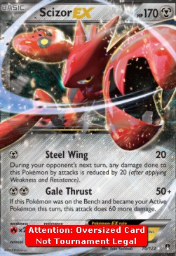Scizor EX - BREAKpoint (Oversized) [BKP-76]