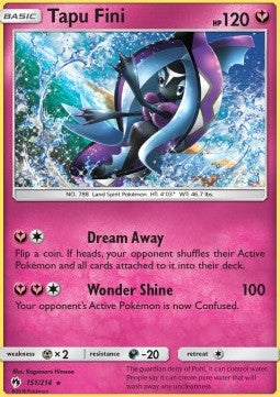 Tapu Fini - Lost Thunder (Holo Rare) [LOT-151]