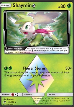 Shaymin ◇ - Team Up (Holo Rare) [TEU-10]
