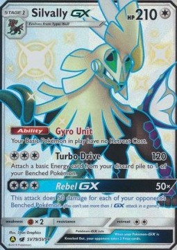 Silvally GX - Hidden Fates (Secret Rare) [HIF-SV79]