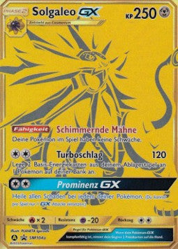 Solgaleo GX - SM Black Star Promos (Promo) [SM-SM104a]