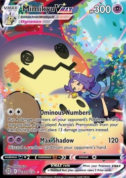Mimikyu VMAX - Brilliant Stars (Ultra Rare) [BRS-TG17]
