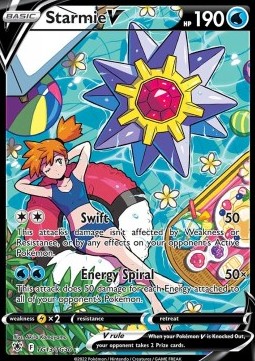 Starmie V - Astral Radiance (Ultra Rare) [ASR-TG13]