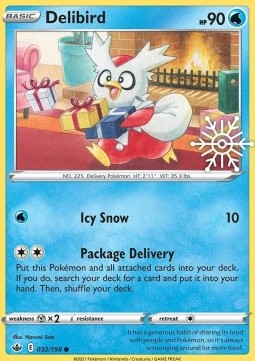 Delibird - Chilling Reign (Promo) [CRE-032]