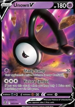 Unown V - Silver Tempest (Ultra Rare) [SIT-065]