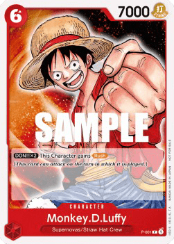 Monkey.D.Luffy (P-001) (V.1) - Promos (Promo) [P-001]