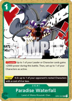 Paradise Waterfall (OP01-057) - Romance Dawn (Uncommon) [OP01-057]