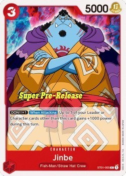 Jinbe (ST01-005) (V.2) - Starter Deck: Straw Hat Crew (Common) [ST01-005]