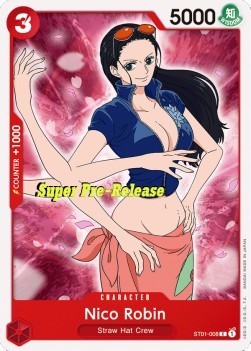 Nico Robin (ST01-008) (V.2) - Starter Deck: Straw Hat Crew (Common) [ST01-008]