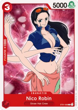 Nico Robin (ST01-008) (V.1) - Starter Deck: Straw Hat Crew (Common) [ST01-008]