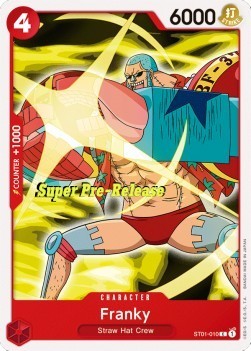 Franky (ST01-010) (V.2) - Starter Deck: Straw Hat Crew (Common) [ST01-010]