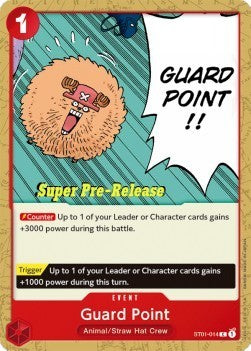 Guard Point (ST01-014) (V.2) - Starter Deck: Straw Hat Crew (Common) [ST01-014]